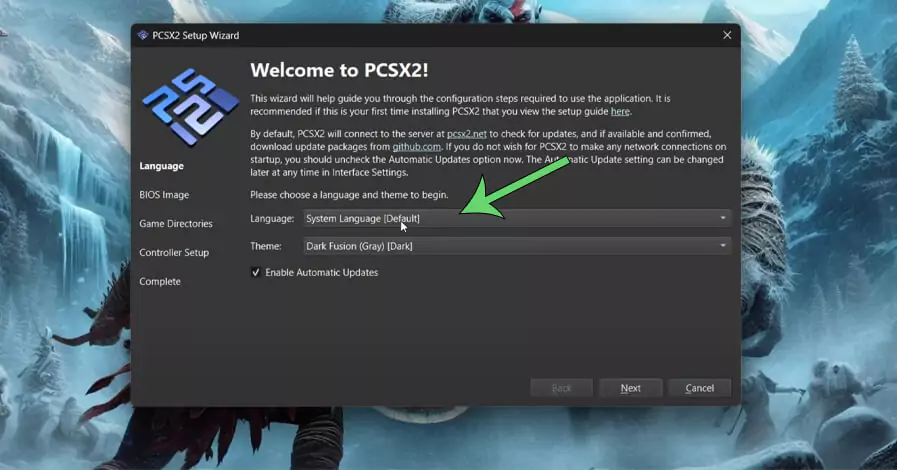 pcsx2-language-settings